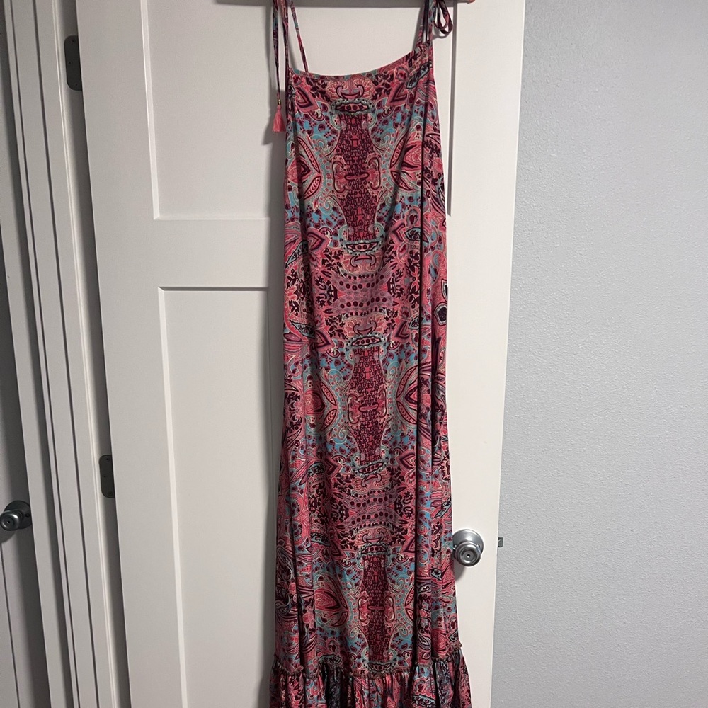 Karma Highway Pattern Maxi Dress barely worn!